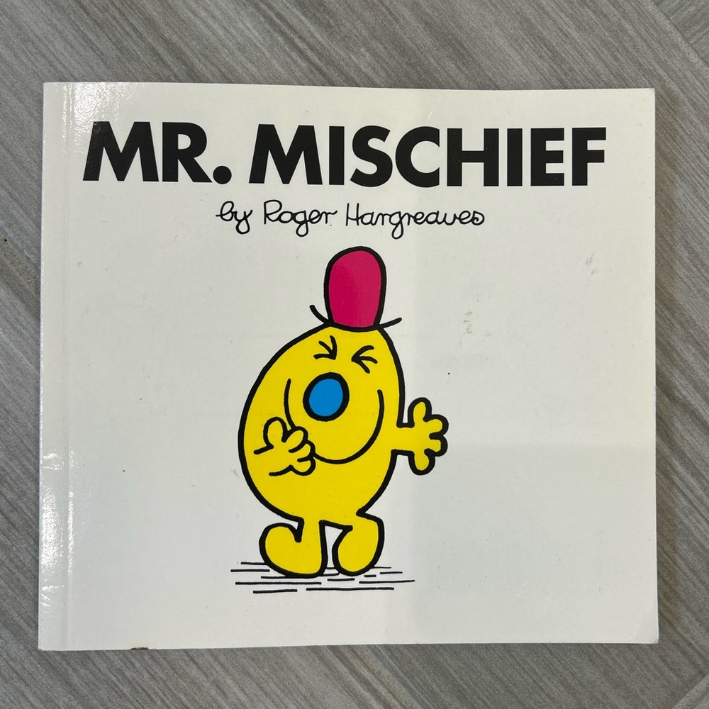 Mr. Mischief by Roger Hargreaves - Yellow Children's Book